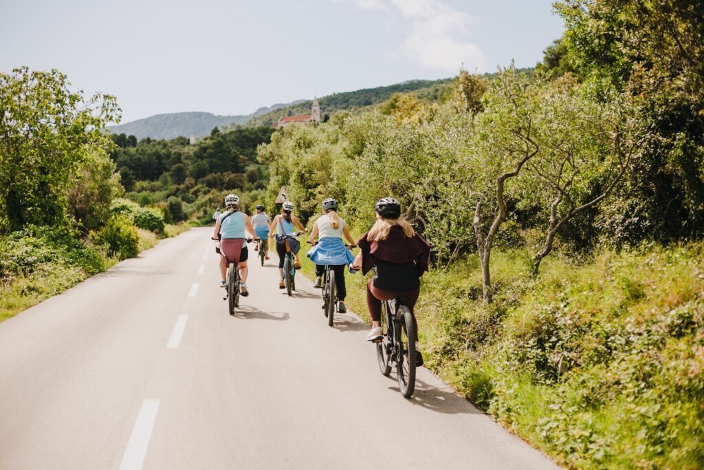 Biking in Croatia