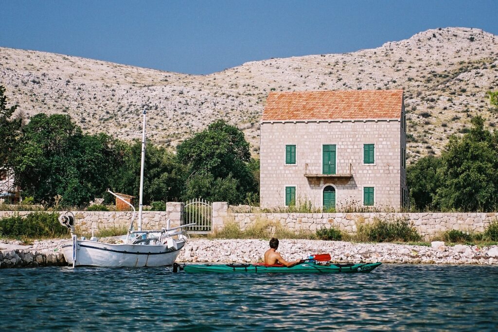 Kayaking in Croatia